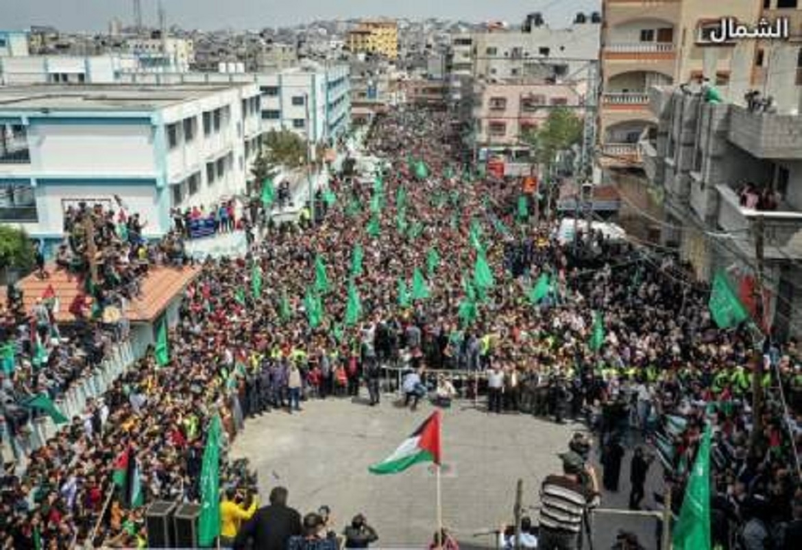 مسيرة جماهيرية حاشدة في غزة نصرة للأقصى..وحماس: راكمنا القوة ونتجهز للقاء الاحتلال