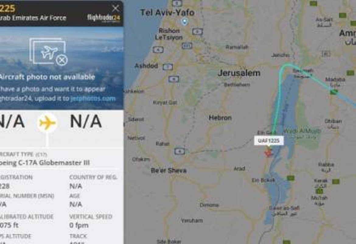 8 طائرات نقل إماراتية حطّت في قاعدة عسكرية إسرائيليّة