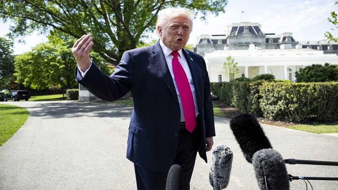 ترامب يشكر طهران على فتح مضيق هرمز 