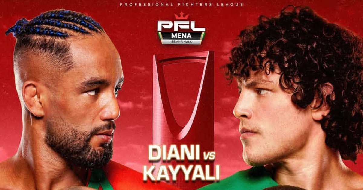 كيالي ودياني.. احترام خارج القفص وطموح للتأهل في PFL MENA